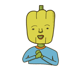 The Vegetables - en sticker #5710407