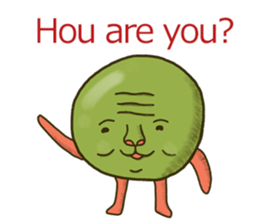 The Vegetables - en sticker #5710409