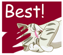 I Like cat ! (English version) sticker #5710692