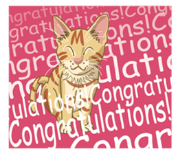 I Like cat ! (English version) sticker #5710693