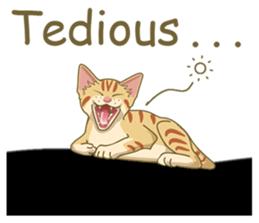 I Like cat ! (English version) sticker #5710697