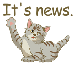 I Like cat ! (English version) sticker #5710701