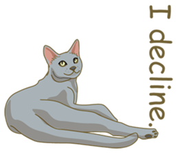 I Like cat ! (English version) sticker #5710702