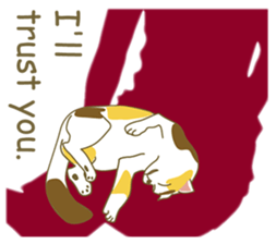 I Like cat ! (English version) sticker #5710709