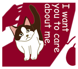 I Like cat ! (English version) sticker #5710711