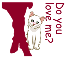 I Like cat ! (English version) sticker #5710717
