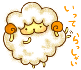 YURU Sheep of an honorific 2 sticker #5710813