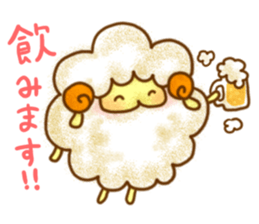 YURU Sheep of an honorific 2 sticker #5710822