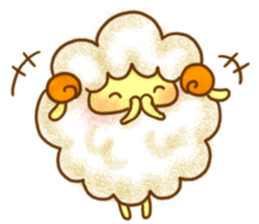 YURU Sheep of an honorific 2 sticker #5710830