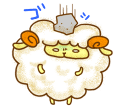 YURU Sheep of an honorific 2 sticker #5710836