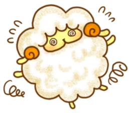 YURU Sheep of an honorific 2 sticker #5710838