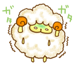 YURU Sheep of an honorific 2 sticker #5710839