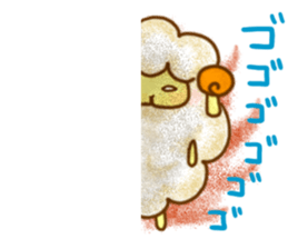 YURU Sheep of an honorific 2 sticker #5710843