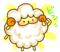 YURU Sheep of an honorific 2 sticker #5710844