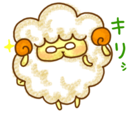 YURU Sheep of an honorific 2 sticker #5710847