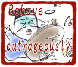 The set phrase master in English sticker #5711354