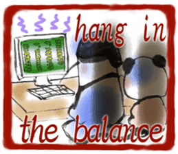 The set phrase master in English sticker #5711369