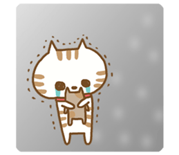 Darkness omission cat sticker #5711501