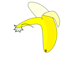 The True Intention of the Banana E sticker #5711574