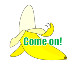The True Intention of the Banana E sticker #5711575