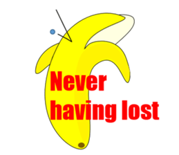 The True Intention of the Banana E sticker #5711578