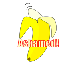 The True Intention of the Banana E sticker #5711580
