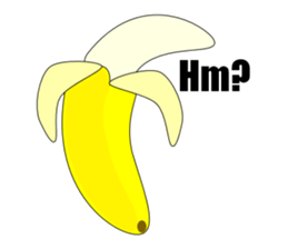 The True Intention of the Banana E sticker #5711581