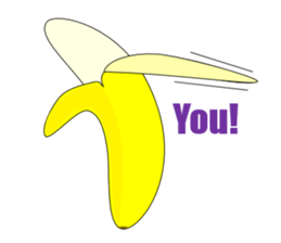 The True Intention of the Banana E sticker #5711582