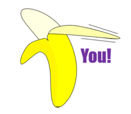 The True Intention of the Banana E sticker #5711582