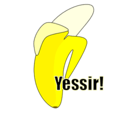 The True Intention of the Banana E sticker #5711583