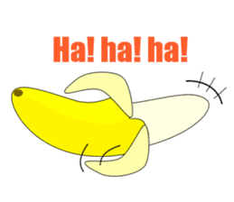 The True Intention of the Banana E sticker #5711587