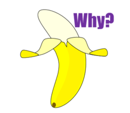 The True Intention of the Banana E sticker #5711588