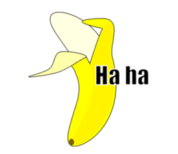 The True Intention of the Banana E sticker #5711590