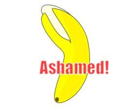 The True Intention of the Banana E sticker #5711591