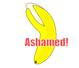 The True Intention of the Banana E sticker #5711591