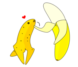 The True Intention of the Banana E sticker #5711593