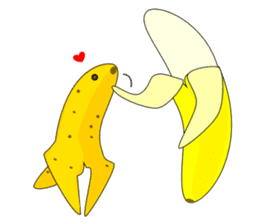 The True Intention of the Banana E sticker #5711593