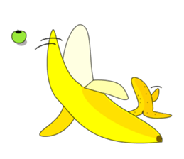 The True Intention of the Banana E sticker #5711594