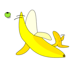 The True Intention of the Banana E sticker #5711594