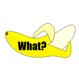 The True Intention of the Banana E sticker #5711596