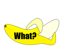 The True Intention of the Banana E sticker #5711596