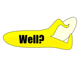 The True Intention of the Banana E sticker #5711597