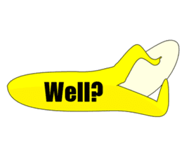 The True Intention of the Banana E sticker #5711597
