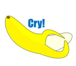 The True Intention of the Banana E sticker #5711599
