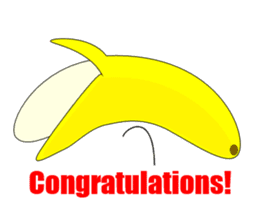 The True Intention of the Banana E sticker #5711601