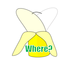 The True Intention of the Banana E sticker #5711602