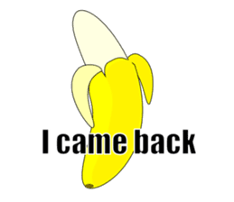 The True Intention of the Banana E sticker #5711606