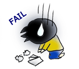 Mr.Amp, the glasses man sticker #5711615