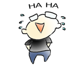 Mr.Amp, the glasses man sticker #5711617