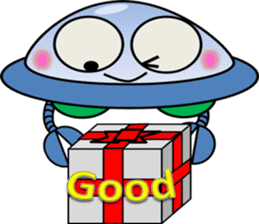 Mr. UFO sticker #5711773